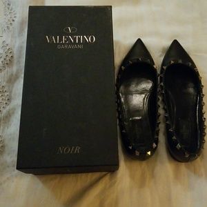 Valentine rockstud flat